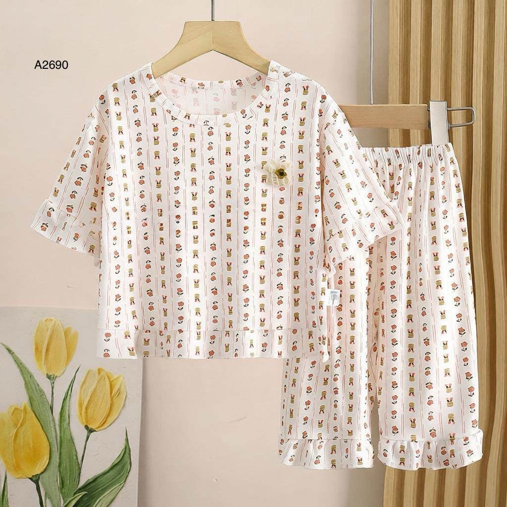 بيجامة أطفال BA2690 | مقاس 1 إلى 8