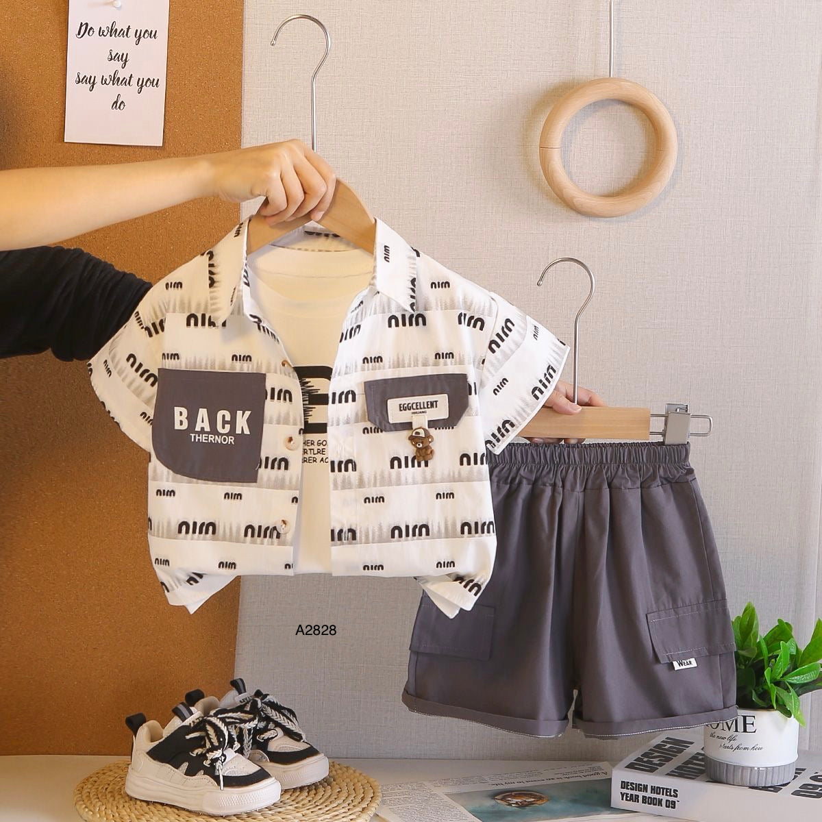 ملابس أطفال BA2828 | مقاس 1 إلى 5