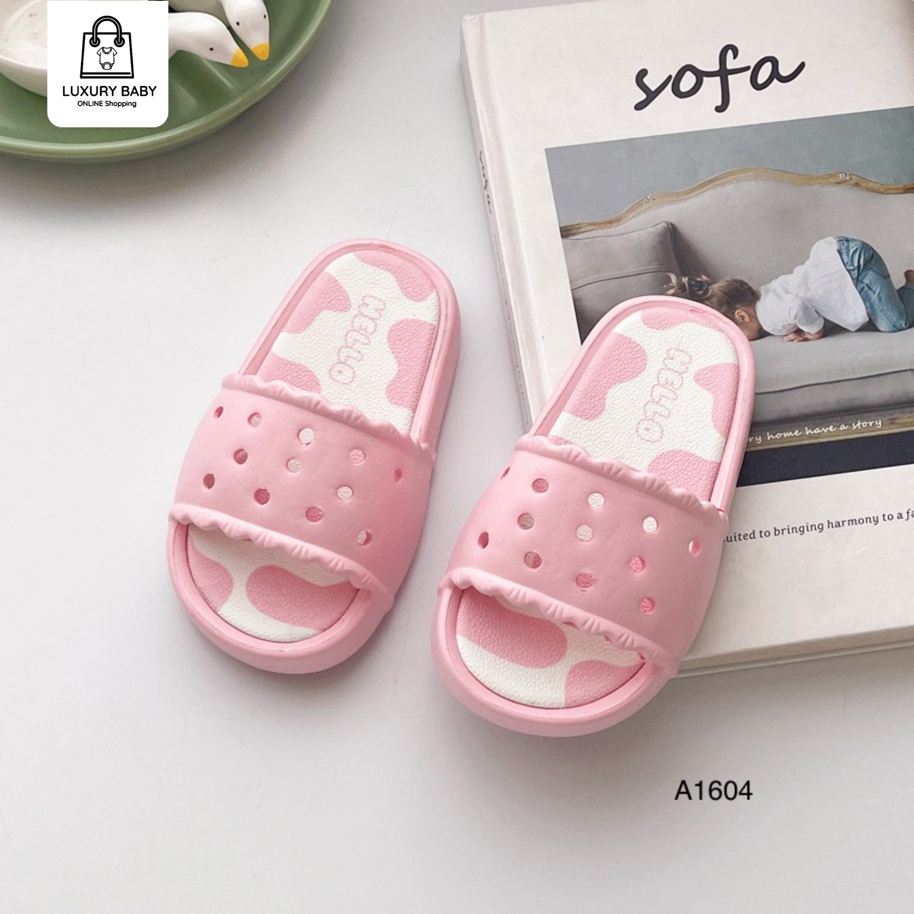 شباشب أطفال A1604 | مقاس 24 إلى 35